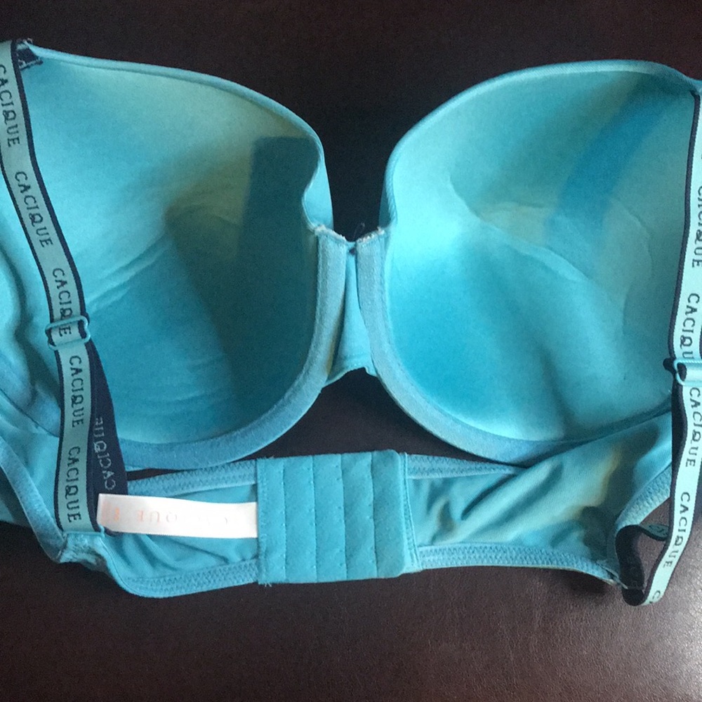 Cacique Lane Bryant Underwire Lightly Foam Lined T-Shirt Bra SZ 40D NWOT Z2 - Picture 2 of 5